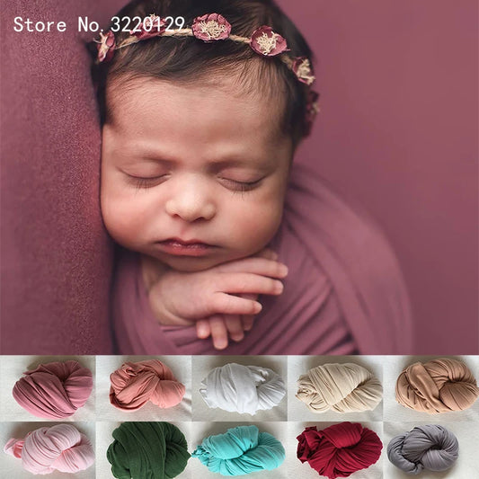 New 40 170 Cm Stretch Double-sided Wrap Baby Photograph Studio