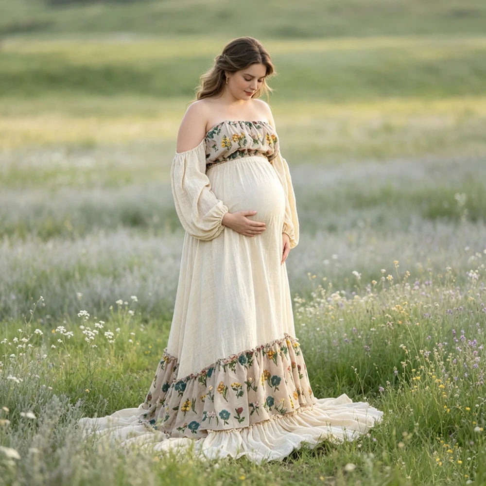 Maternity Elegant Floral Set
