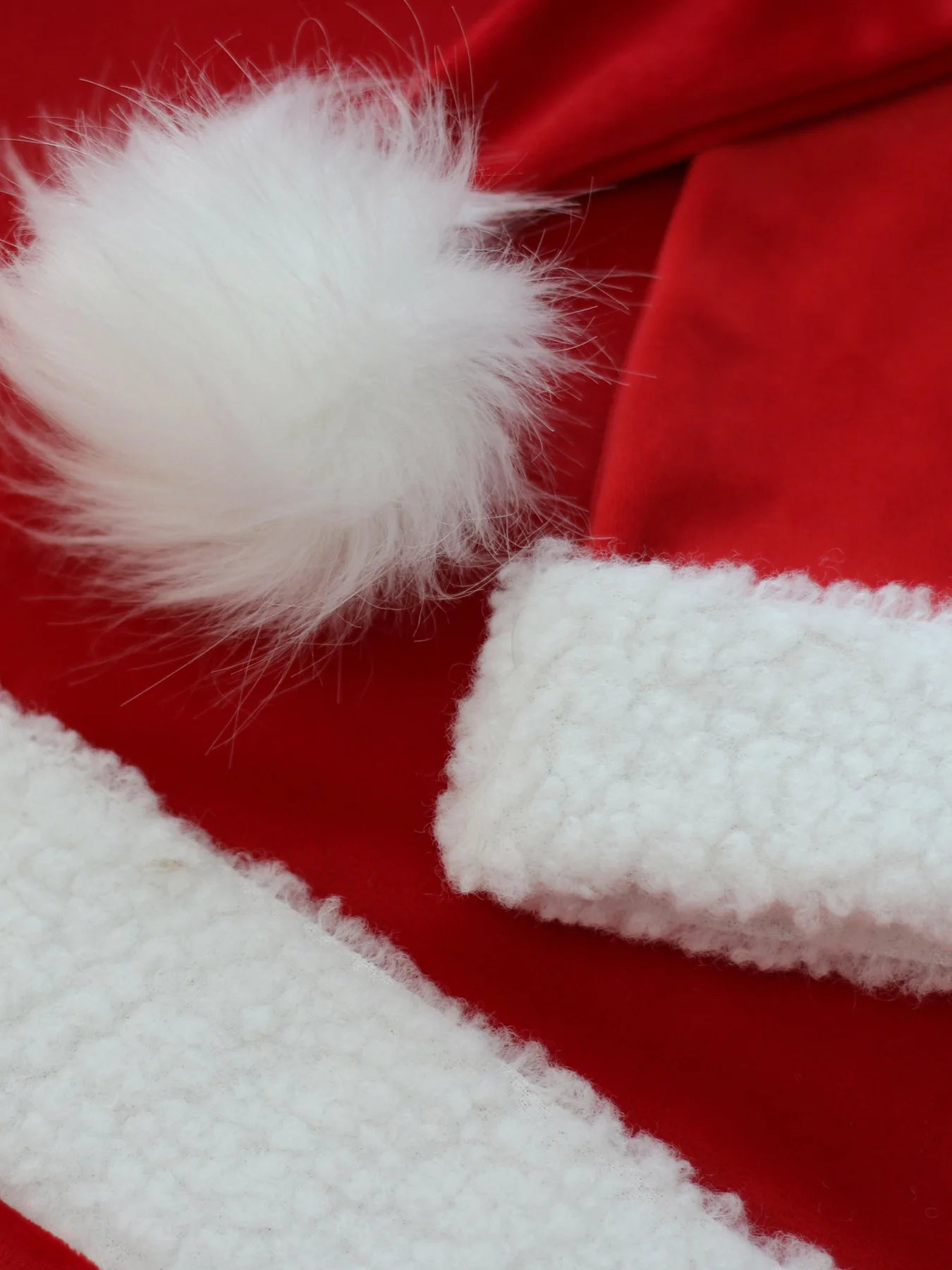 Newborn Christmas Santa Red Sleeping Bag Hat Baby Cute Xmas Costume Holiday Blanket