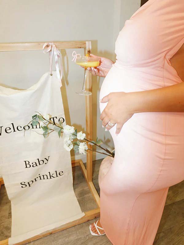 fotobeyou Solid Color Bow Tank Backless Mermaid Elegant Cocktail Party Maternity Baby Shower Maxi Dress