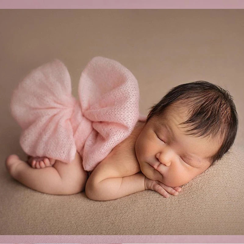Baby Boy Girl Pose Butterfly Belt Photo Birthday First Decoration Newborn Set