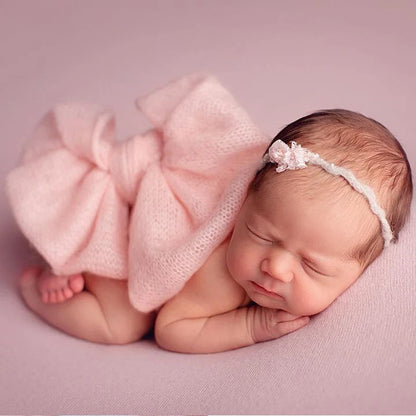 Baby Boy Girl Pose Butterfly Belt Photo Birthday First Decoration Newborn Set