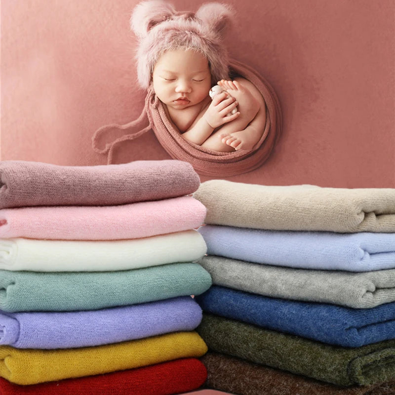 Newborn Posing Fabric Baby Picture Shooting Frame Backdrop Fotografia Photo Beanbag Blanket