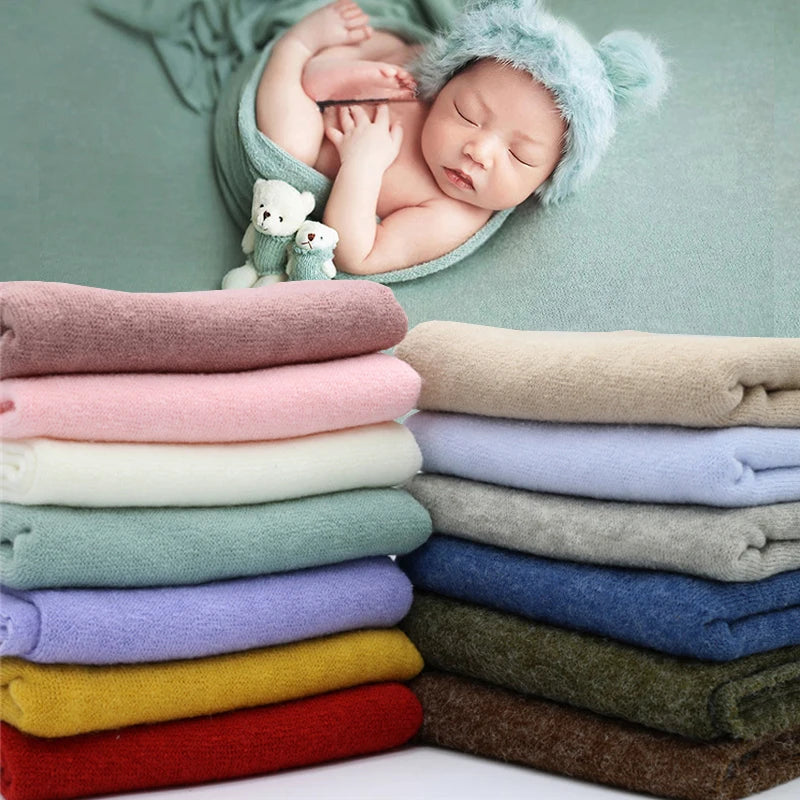 Newborn Posing Fabric Baby Picture Shooting Frame Backdrop Fotografia Photo Beanbag Blanket