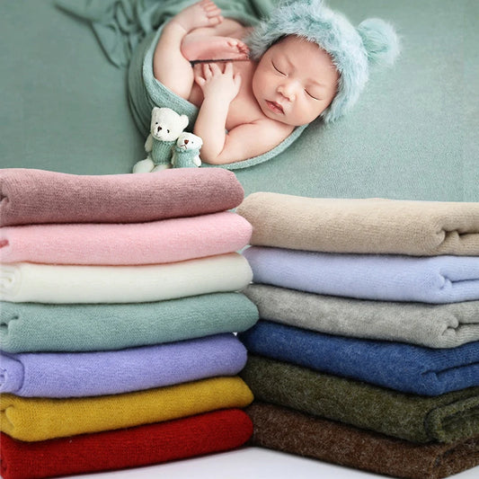 Newborn Posing Fabric Baby Picture Shooting Frame Backdrop Fotografia Photo Beanbag Blanket