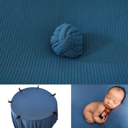 Newborn 28 Colors Bean Bag Frame Backdrop Accessoires De Photographie Fotografia Blanket Waffle Fabric