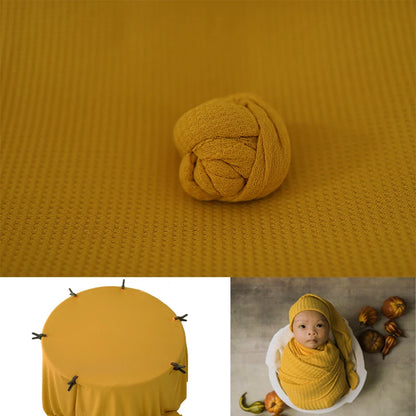 Newborn 28 Colors Bean Bag Frame Backdrop Accessoires De Photographie Fotografia Blanket Waffle Fabric