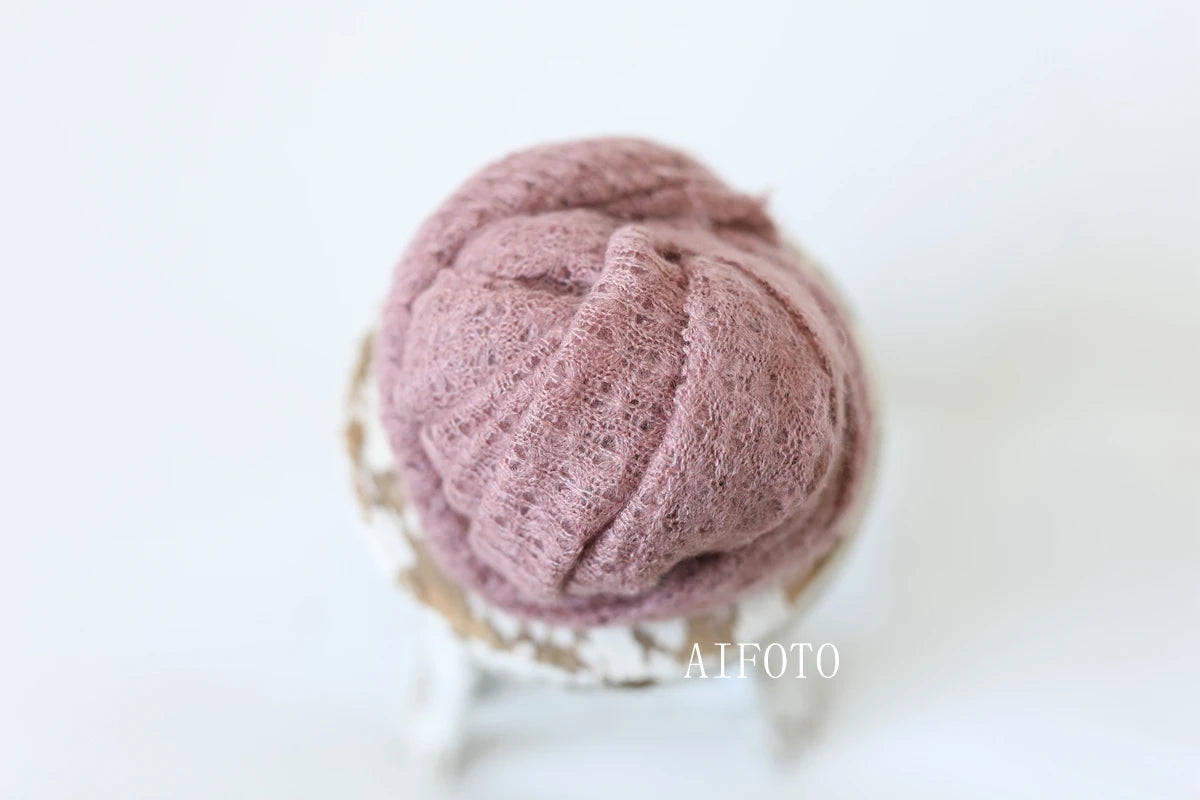 Sweater Knit Posing Fabric Blanket Bean Bag Backdrop Baby Photo Soft Stretchy Wraps Backgrounds