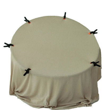 Newborn 28 Colors Bean Bag Frame Backdrop Accessoires De Photographie Fotografia Blanket Waffle Fabric