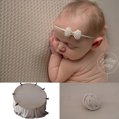 Newborn 28 Colors Bean Bag Frame Backdrop Accessoires De Photographie Fotografia Blanket Waffle Fabric