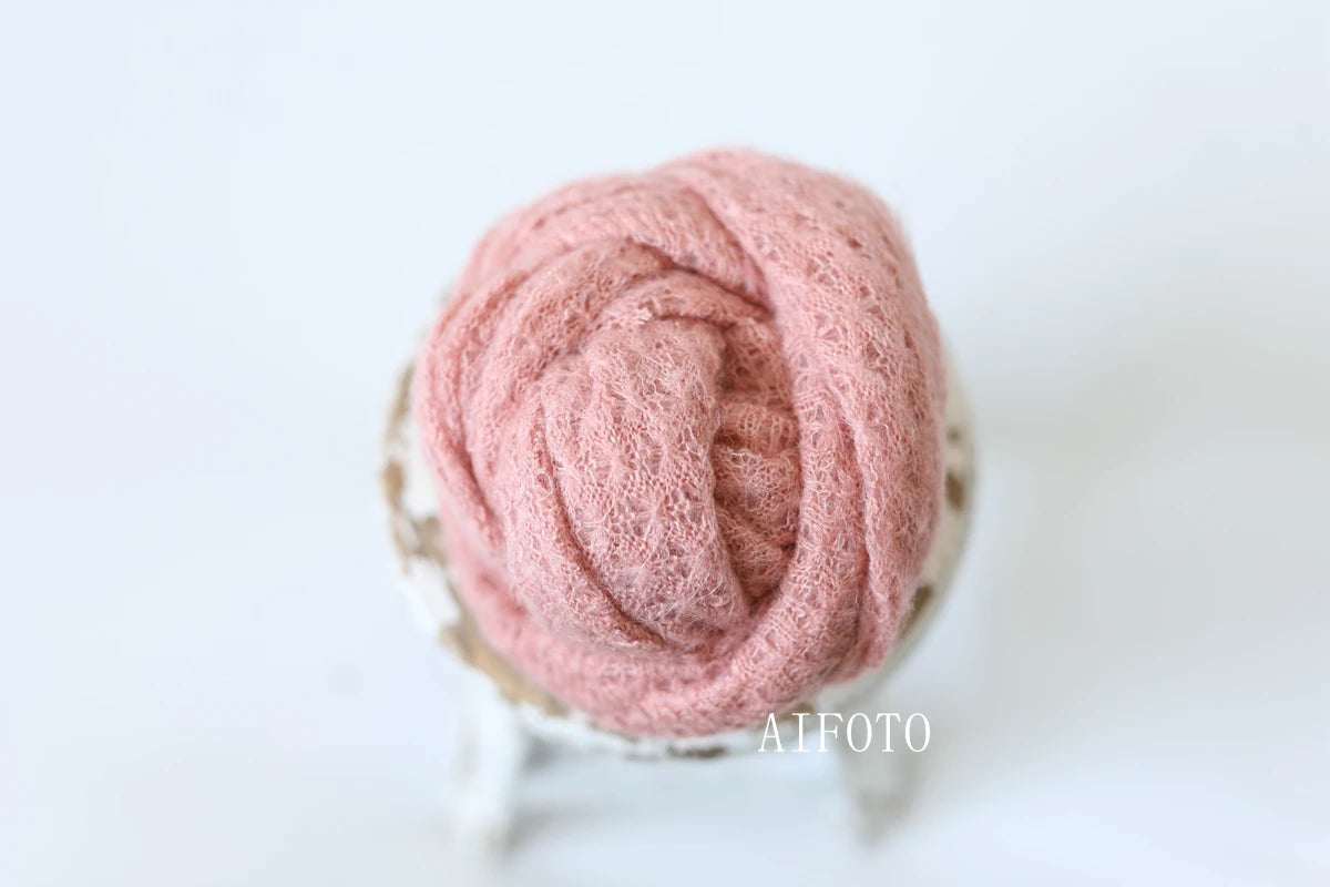 Sweater Knit Posing Fabric Blanket Bean Bag Backdrop Baby Photo Soft Stretchy Wraps Backgrounds