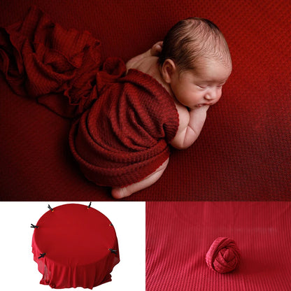Newborn 28 Colors Bean Bag Frame Backdrop Accessoires De Photographie Fotografia Blanket Waffle Fabric