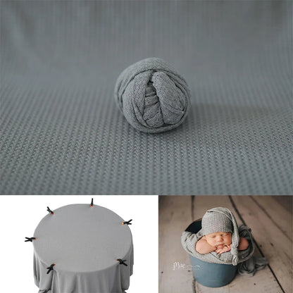 Newborn 28 Colors Bean Bag Frame Backdrop Accessoires De Photographie Fotografia Blanket Waffle Fabric