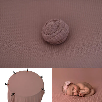 Newborn 28 Colors Bean Bag Frame Backdrop Accessoires De Photographie Fotografia Blanket Waffle Fabric