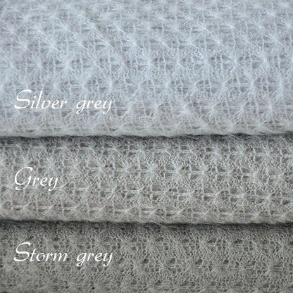 Sweater Knit Posing Fabric Blanket Bean Bag Backdrop Baby Photo Soft Stretchy Wraps Backgrounds