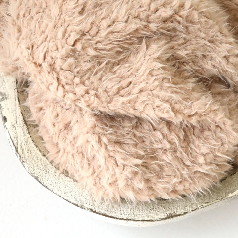 Newborn Backdrop Faux Fur Flokati Rug Blanket Shoot Studio Set Baby Basket Stuffer Posing