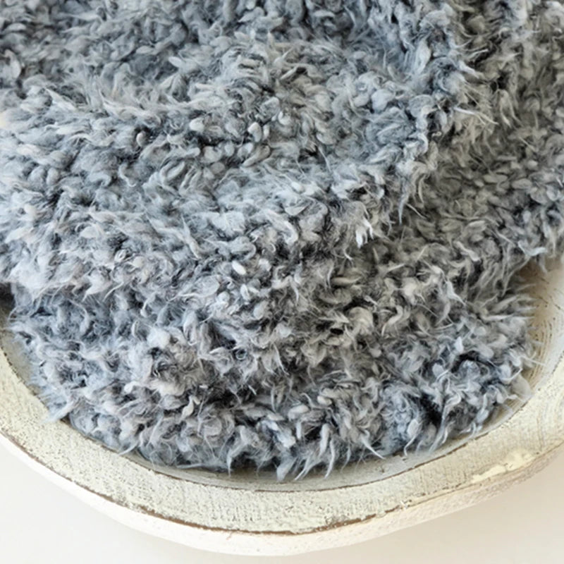 Newborn Backdrop Faux Fur Flokati Rug Blanket Shoot Studio Set Baby Basket Stuffer Posing