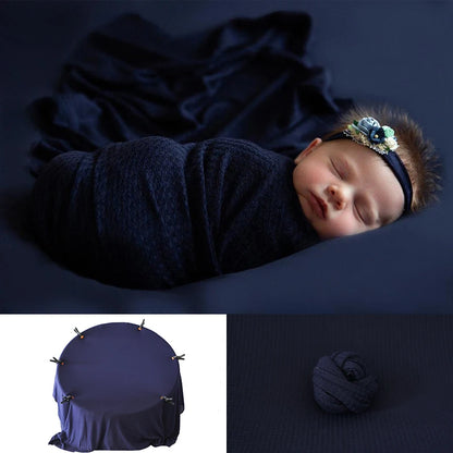 Newborn 28 Colors Bean Bag Frame Backdrop Accessoires De Photographie Fotografia Blanket Waffle Fabric
