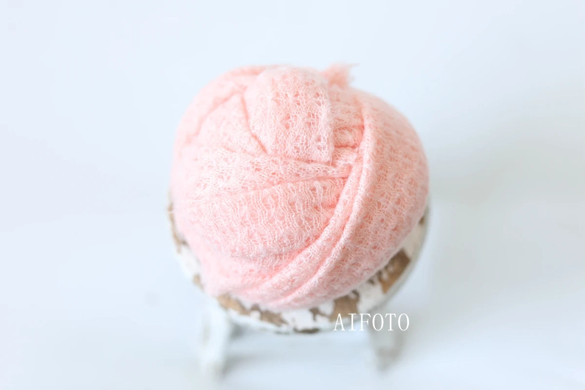 Sweater Knit Posing Fabric Blanket Bean Bag Backdrop Baby Photo Soft Stretchy Wraps Backgrounds