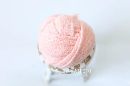 Sweater Knit Posing Fabric Blanket Bean Bag Backdrop Baby Photo Soft Stretchy Wraps Backgrounds