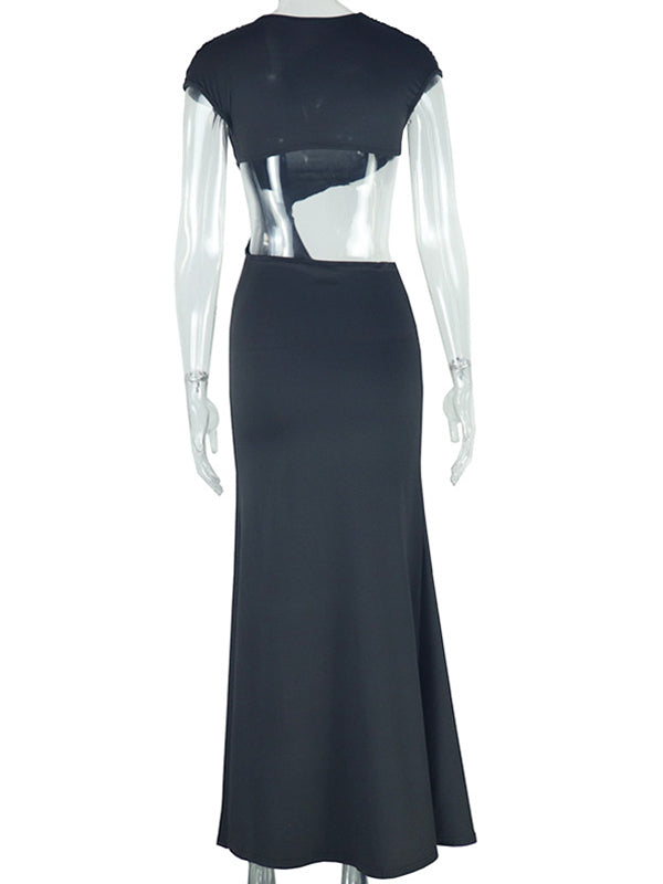 fotobeyou White Irregular Ruched Ruffle Falbala Draped Bodycon Elegant Maternity Baby Shower Maxi Dress