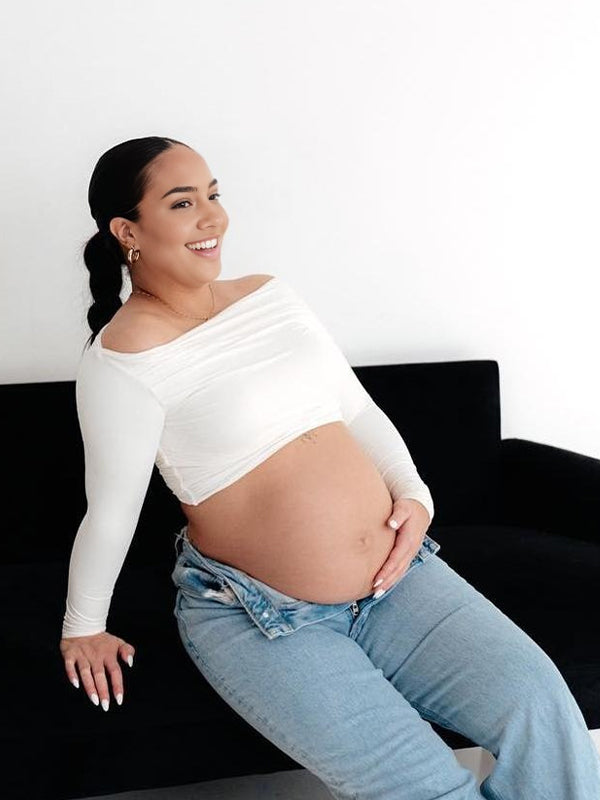 fotobeyou Bodysuit Leisure Maternity Top