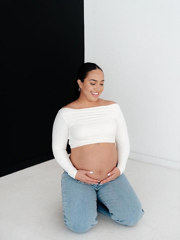 fotobeyou Bodysuit Leisure Maternity Top