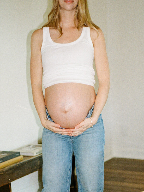 fotobeyou White Fits Me Like A Glove Comfy Daily Home Maternity Waistcoat