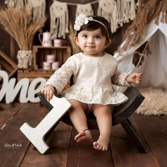 Newborn Baby Milestone Photo Decor 0-12 Months Natural Anniversary Digits Shower Birthday Backdrop Decorations Newborn Set