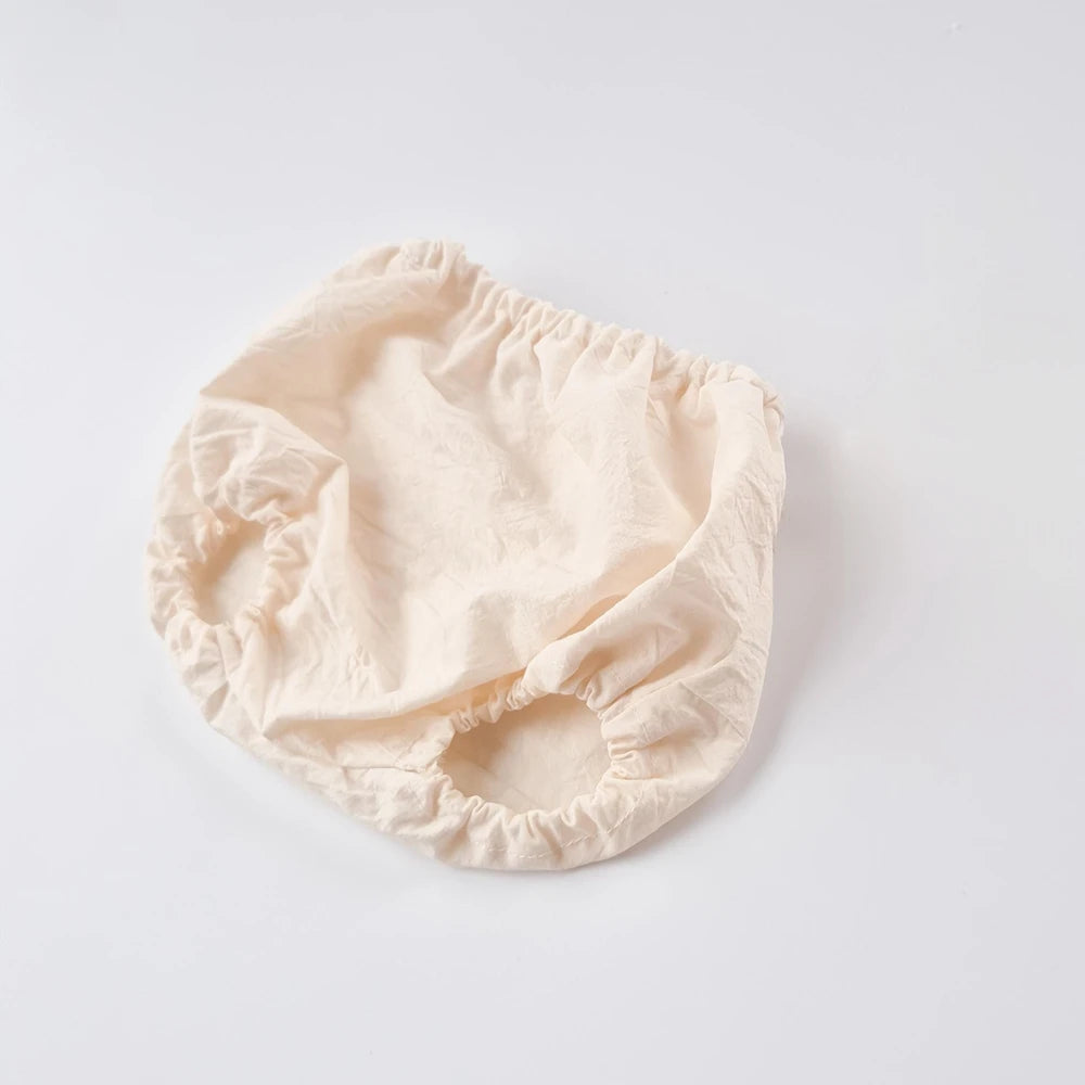 Newborn Diaper Cover Beige Baby Elastic Waist Photo Accessory Studio Use Pro Newborn Set