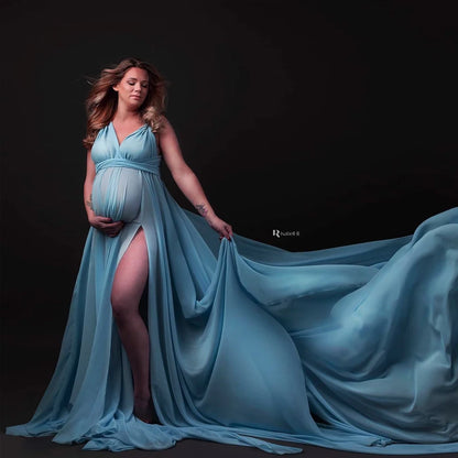 Maternity Soft Convertible Multi Way Braces Dress