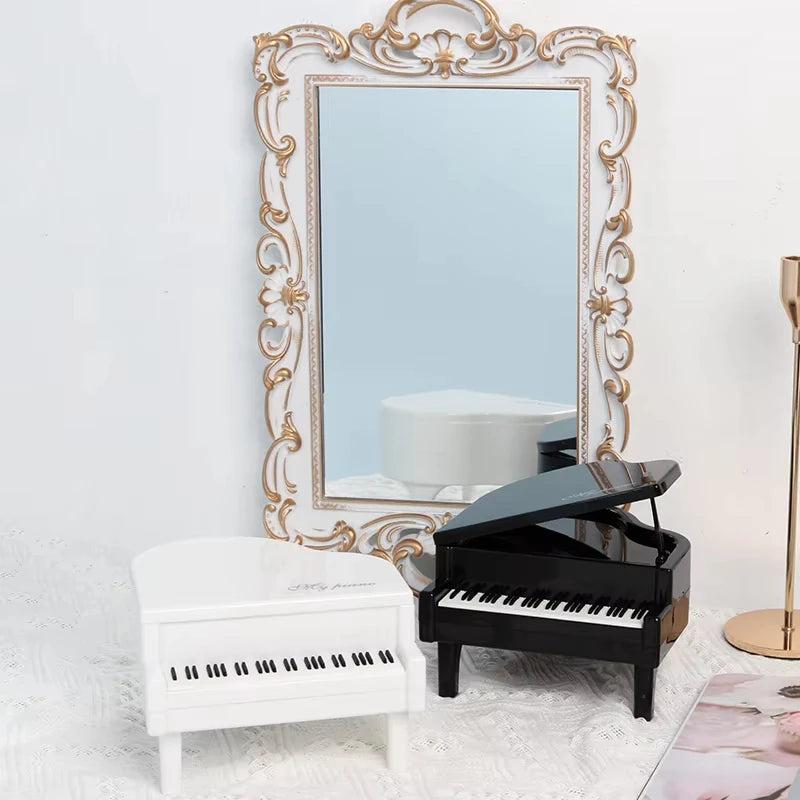 Lovely Mini Piano Studio Full Moon Shooting Baby Photo Decoration Babies Items Newborn Set