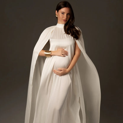 Maternity Dress Elegant Cape