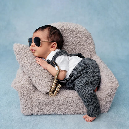 Baby Boy Romper Suit Vest Pants Set Gentleman Newborn Clothing