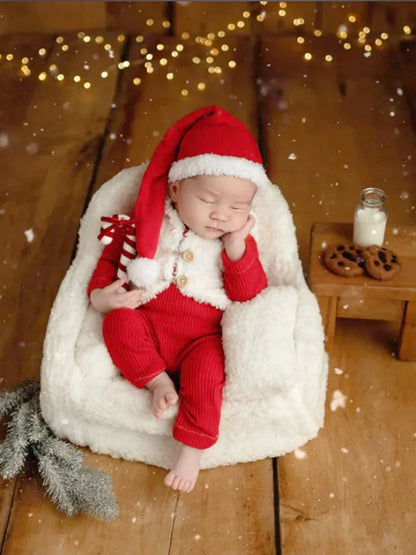 Christmas Baby Santa 3pcs Set Costume Xmas