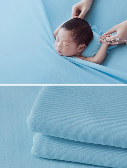 Newborn Photography Wrap | Fabric for Newborn Backdrop Bean Bag Cover Photo Props Layering Backdround Stretch Photoshoot Wraps Shoot Studio Studio Swaddle