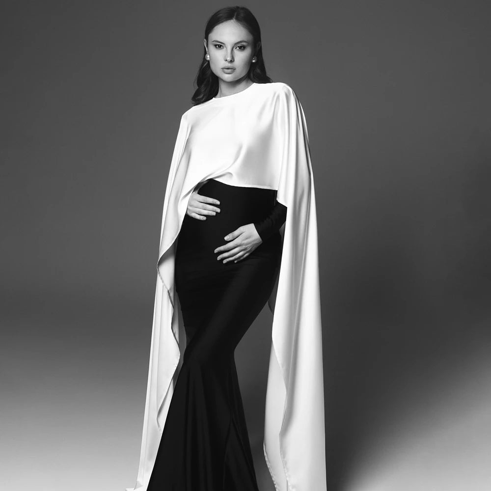 Maternity Elegant Dress Gown Outfits Baby Shower