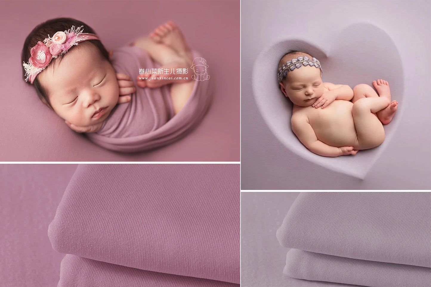 Fabric for Newborn Backdrop Bean Bag Cover Photo Props Layering Backdround Stretch Photoshoot Wraps Shoot Studio