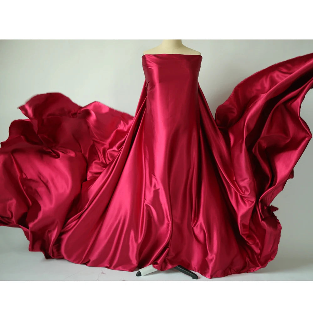 Maternity Background Cloth Bright Soft Satin Luster Shooting Gown