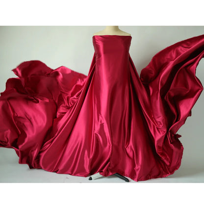 Maternity Background Cloth Bright Soft Satin Luster Shooting Gown
