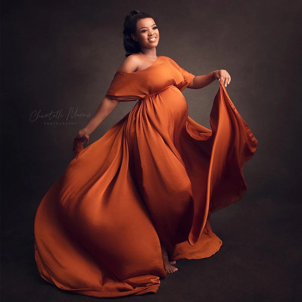 Maternity Shooting Transparent Chiffon Soft Tulle Cloak