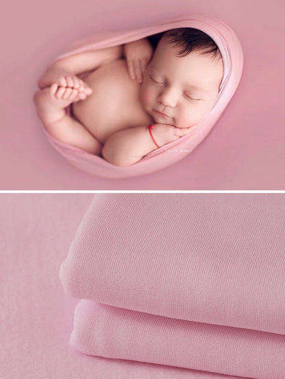 Newborn Photography Wrap | Fabric for Newborn Backdrop Bean Bag Cover Photo Props Layering Backdround Stretch Photoshoot Wraps Shoot Studio Studio Swaddle