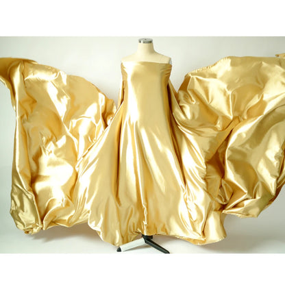 Maternity Background Cloth Bright Soft Satin Luster Shooting Gown