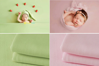 Newborn Photography Wrap | Fabric for Newborn Backdrop Bean Bag Cover Photo Props Layering Backdround Stretch Photoshoot Wraps Shoot Studio Studio Swaddle