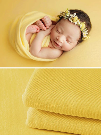Newborn Photography Wrap | Fabric for Newborn Backdrop Bean Bag Cover Photo Props Layering Backdround Stretch Photoshoot Wraps Shoot Studio Studio Swaddle