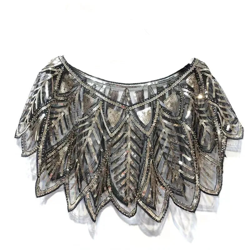 Maternity Sequins Tops Sequined Short Tanks See Through