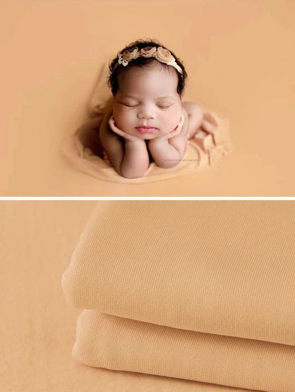 Newborn Photography Wrap | Fabric for Newborn Backdrop Bean Bag Cover Photo Props Layering Backdround Stretch Photoshoot Wraps Shoot Studio Studio Swaddle