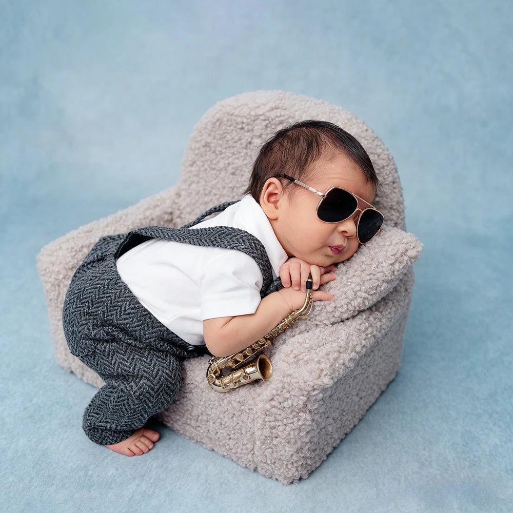 Baby Boy Romper Suit Vest Pants Set Gentleman Newborn Clothing