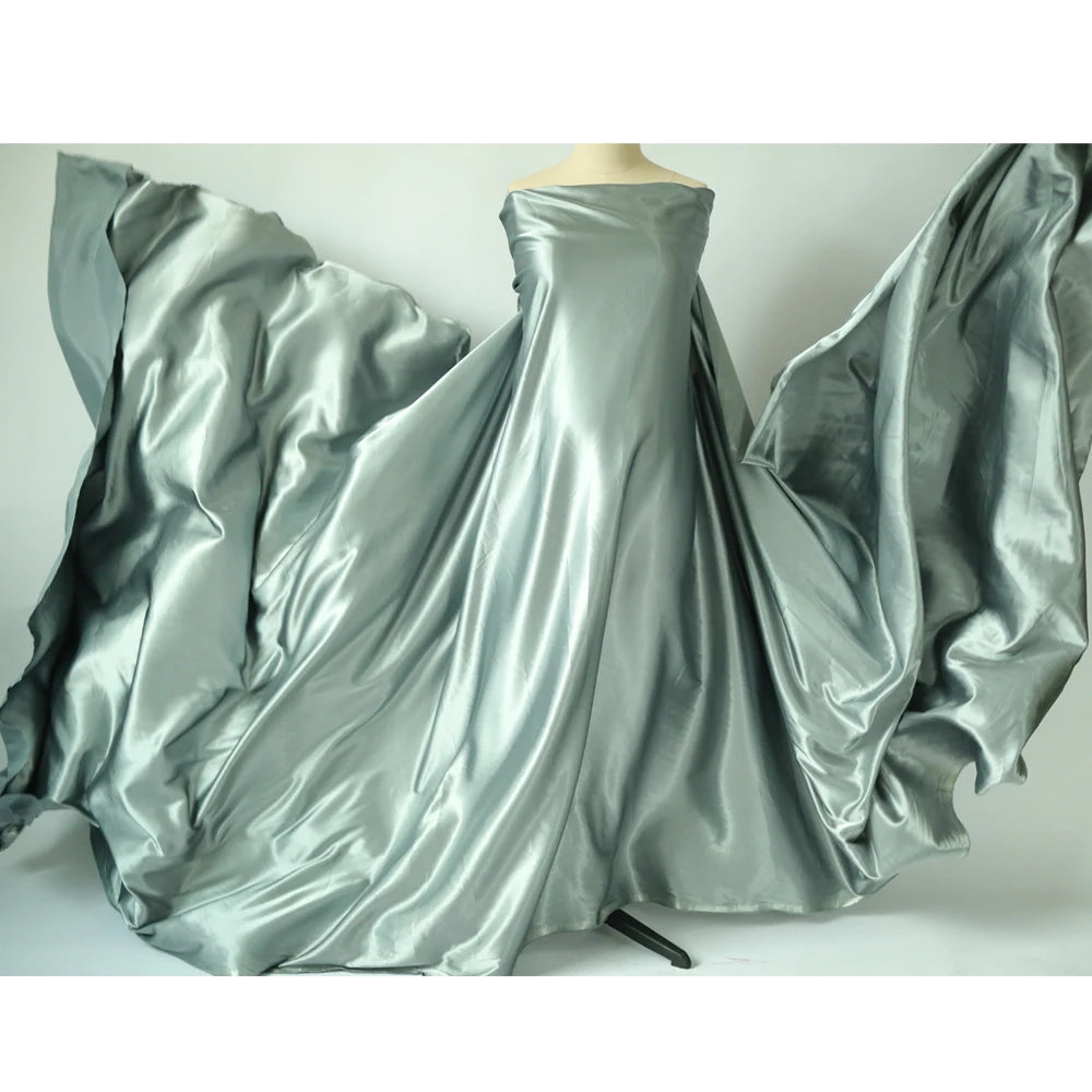 Maternity Background Cloth Bright Soft Satin Luster Shooting Gown