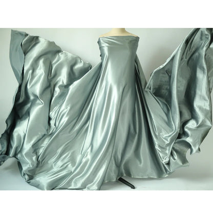 Maternity Background Cloth Bright Soft Satin Luster Shooting Gown